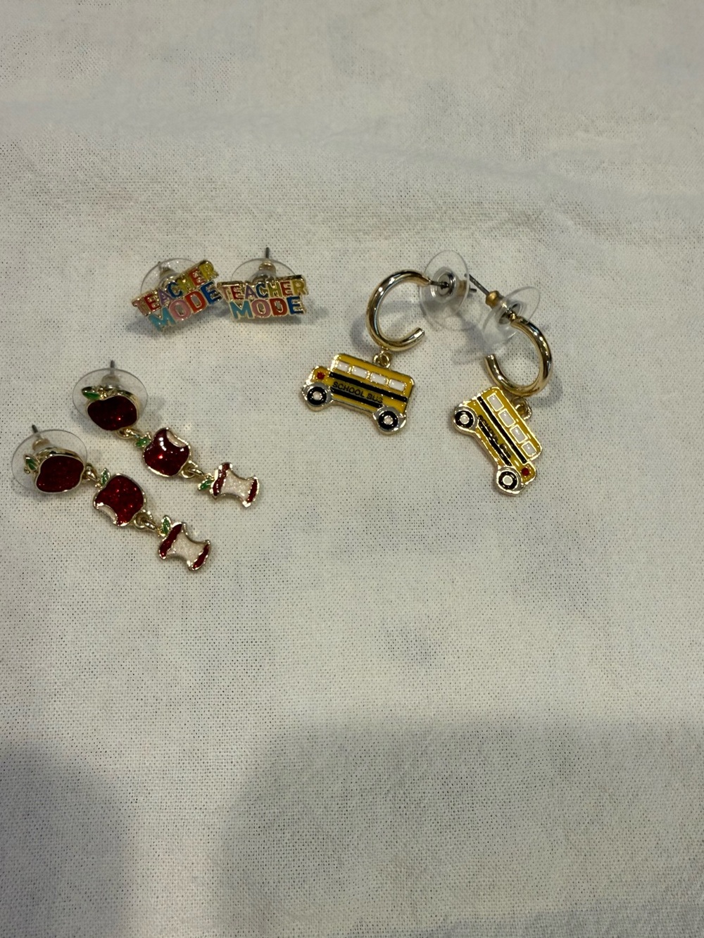 The Cutest Collection of Teacher Charm Earrings